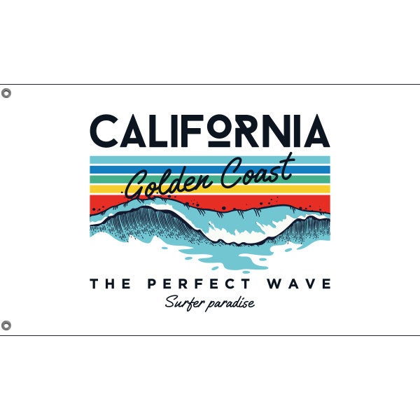 California Golden Coast Flag