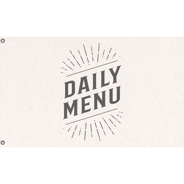 Daily Menu Flag - Flag Republic