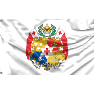 Tonga National Emblem Flag