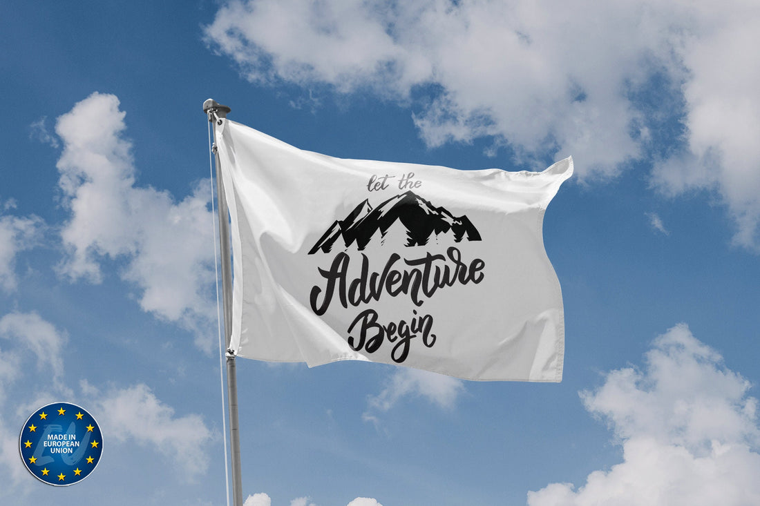 Let The Adventure Begin Flag