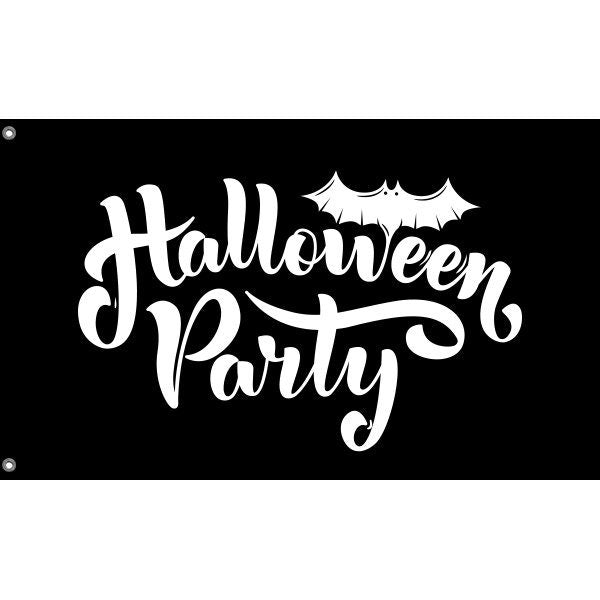 Halloween Party Flag