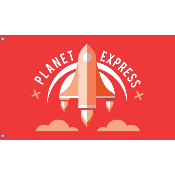 Planet Express Flag - Flag Republic