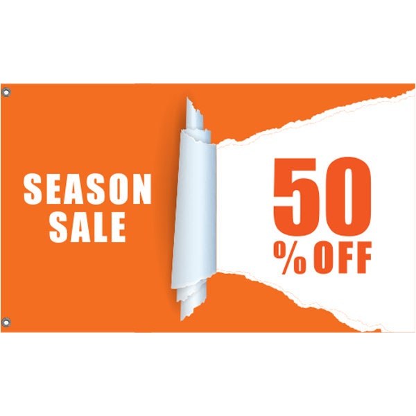 Season Sale Flag