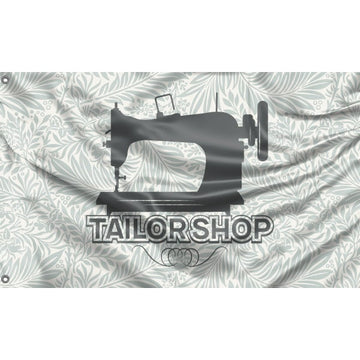 Tailor Shop Vintage Flag