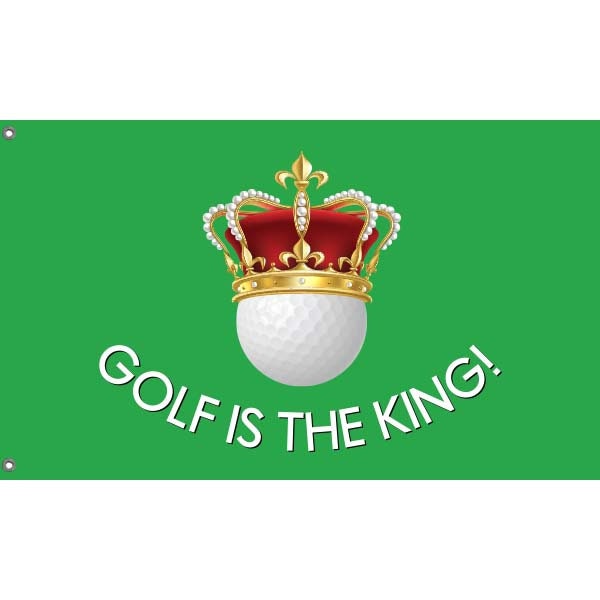 Golf is The King Flag - Flag Republic