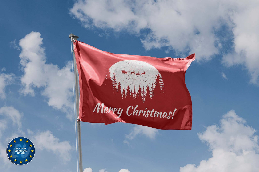 Winter Forest Christmas Flag - Flag Republic