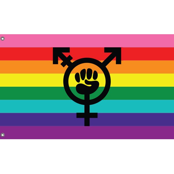 Trans Feminist Symbol Flag