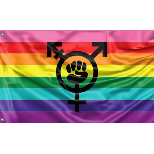 Trans Feminist Symbol Flag