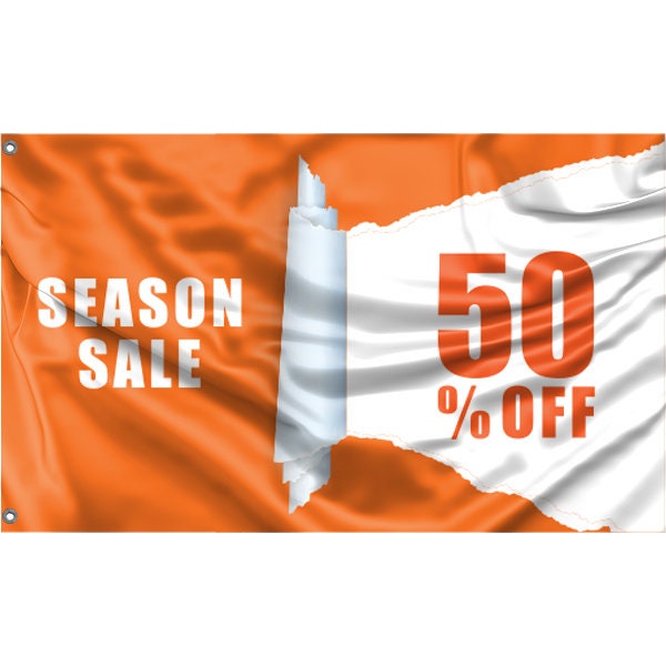 Season Sale Flag