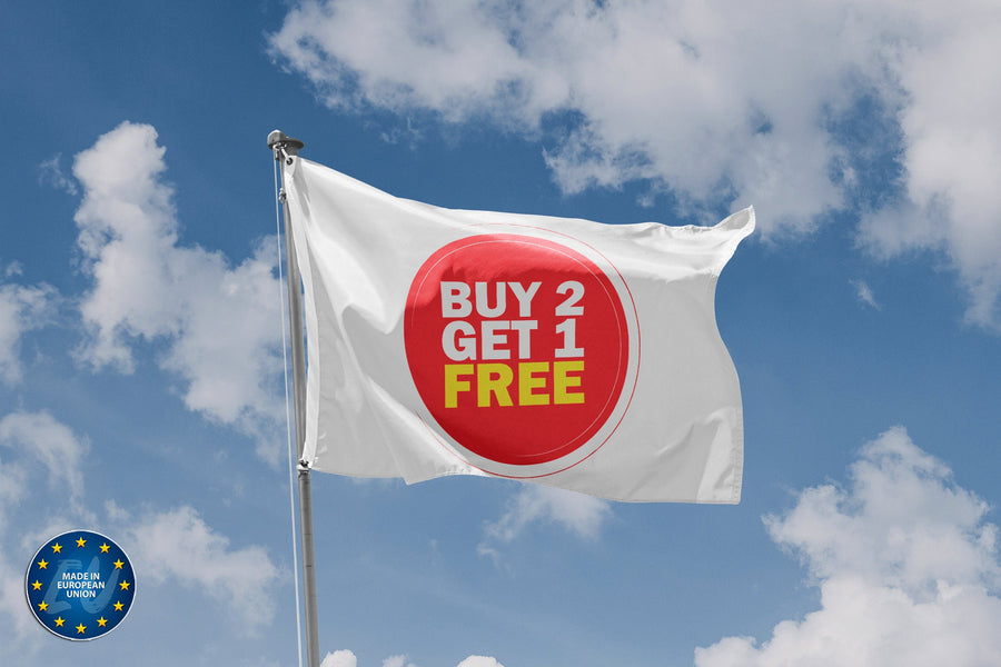 Buy 2 Get 1 Free Flag - Flag Republic