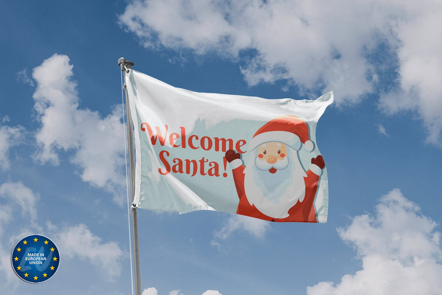 Welcome Santa Flag - Flag Republic