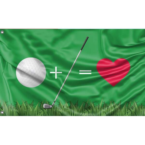 Golf Love Flag - Flag Republic