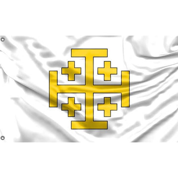 Kingdom of Jerusalem Flag - Flag Republic