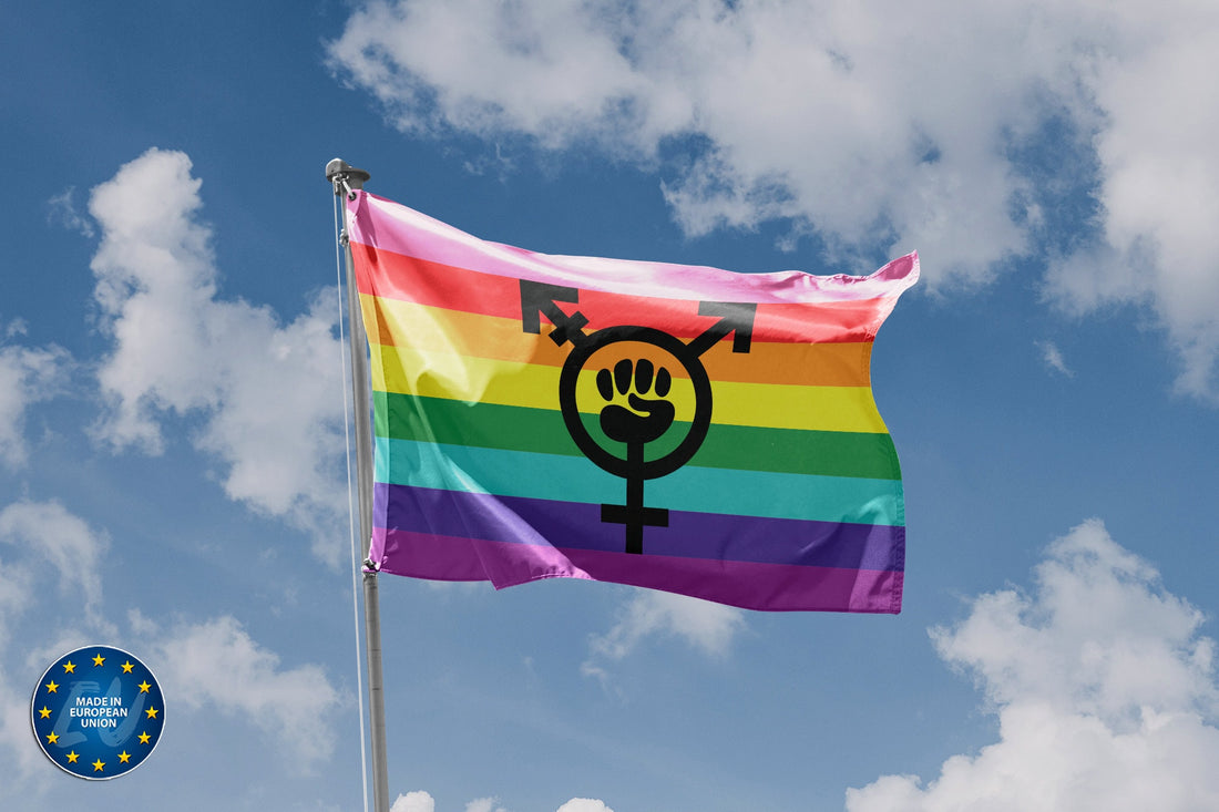 Trans Feminist Symbol Flag