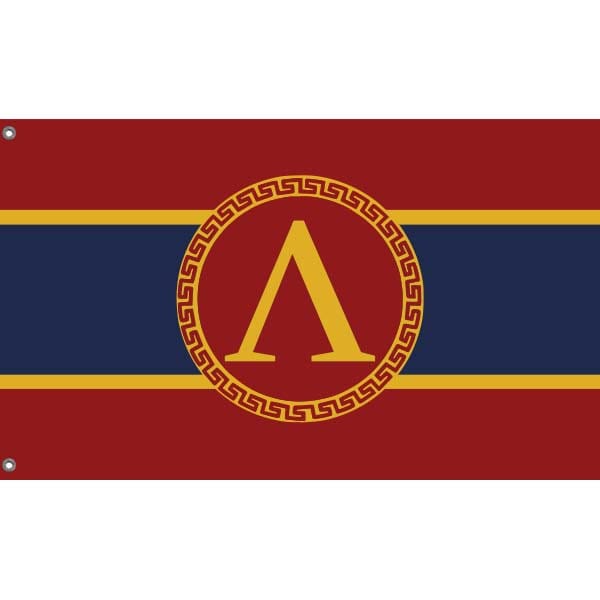 Polis of Sparta Flag