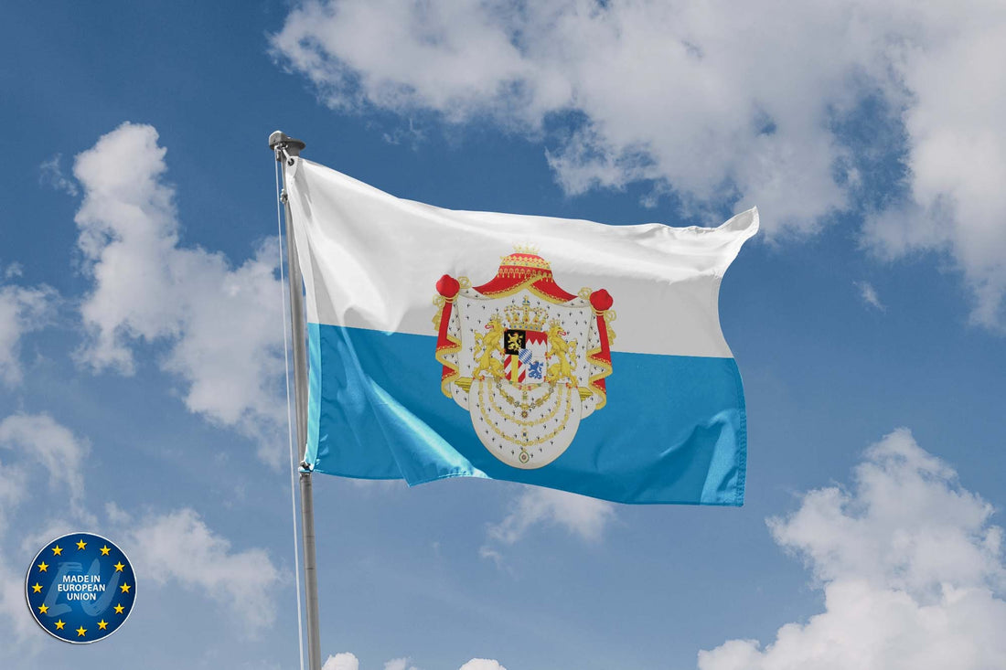 Kingdom of Bavaria Flag with Crest