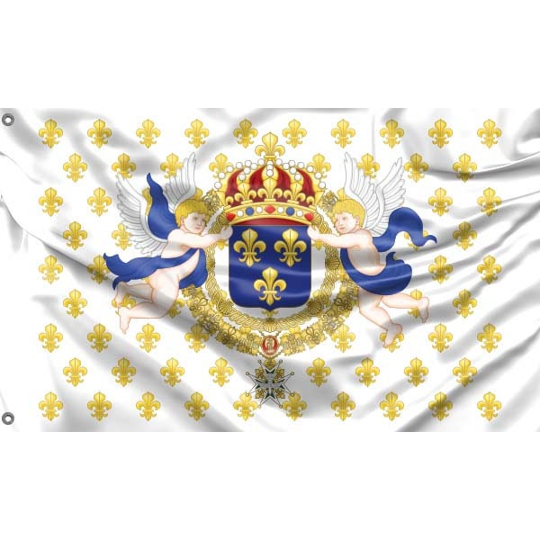 Royal Standard of the King of France Flag