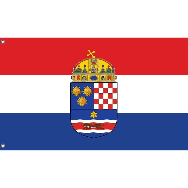 Kingdom of Croatia-Slavonia Flag