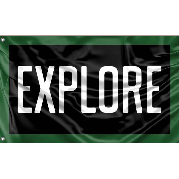 Explore Travel Adventure Flag - Flag Republic