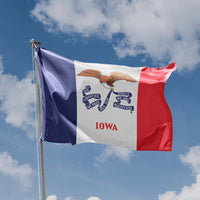 Old Iowa State Flag - Flag Republic