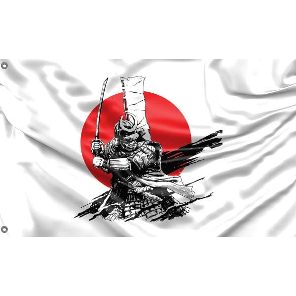 Beasty Samurai Fighter Flag - Flag Republic