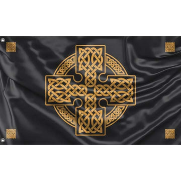 Ancient Celtic Cross Flag