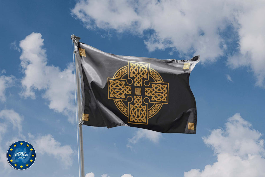 Ancient Celtic Cross Flag