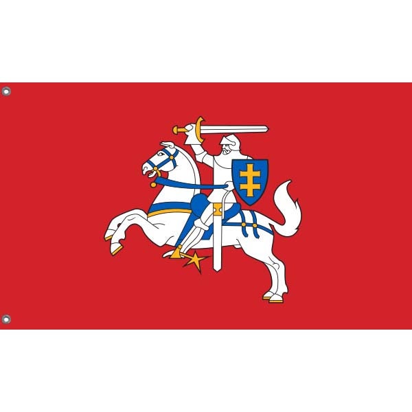 Historical Vytis Horseman Flag