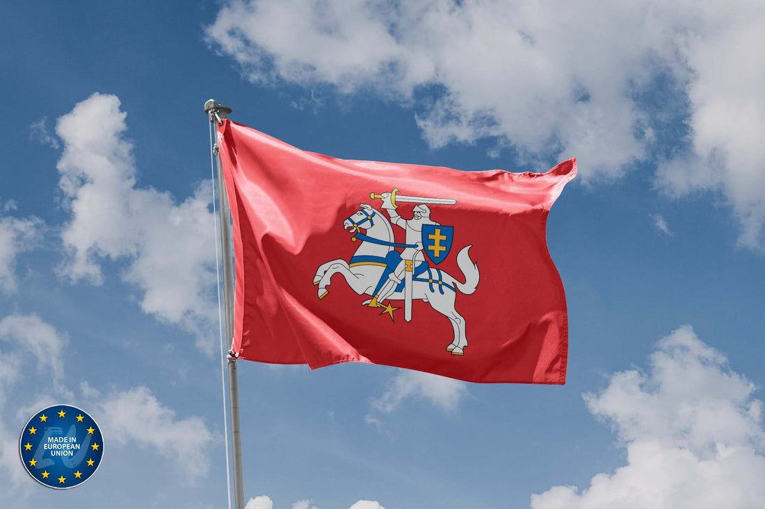 Historical Vytis Horseman Flag