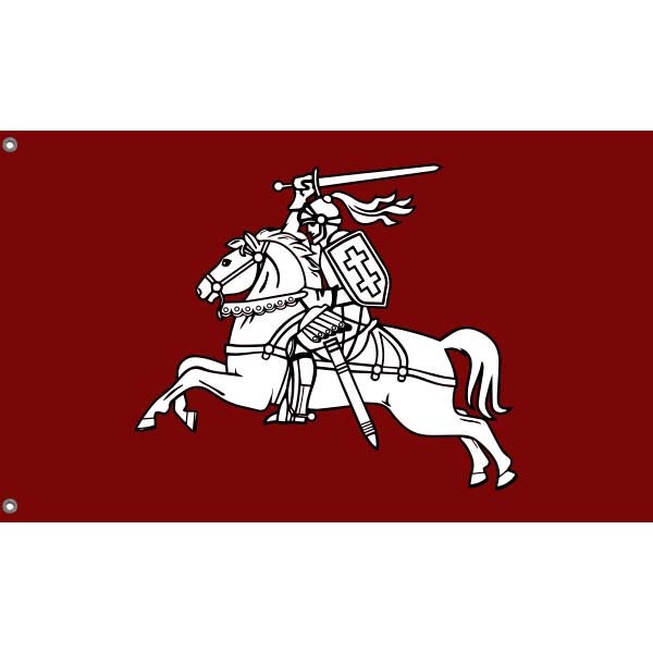 Historical Vytis Horseman Flag VI - Flag Republic