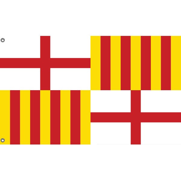 Barcelona City Flag