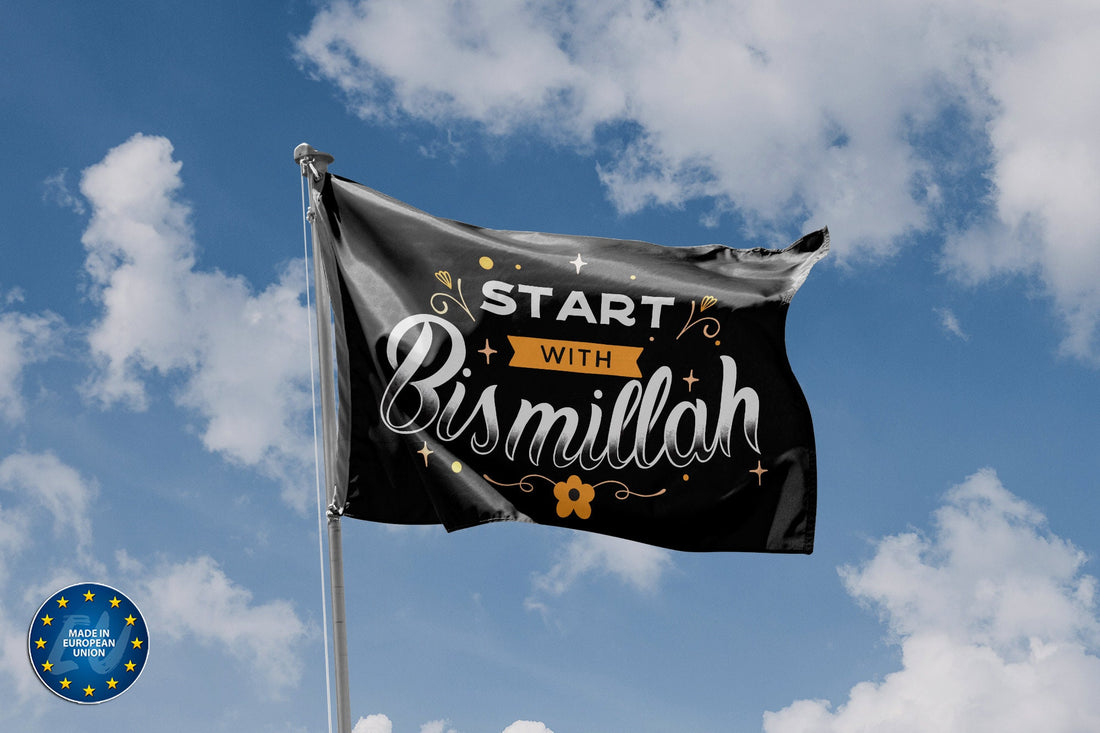 Start With Bismillah Flag - Flag Republic