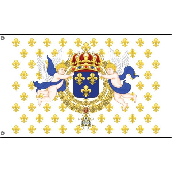 Royal Standard of the King of France Flag