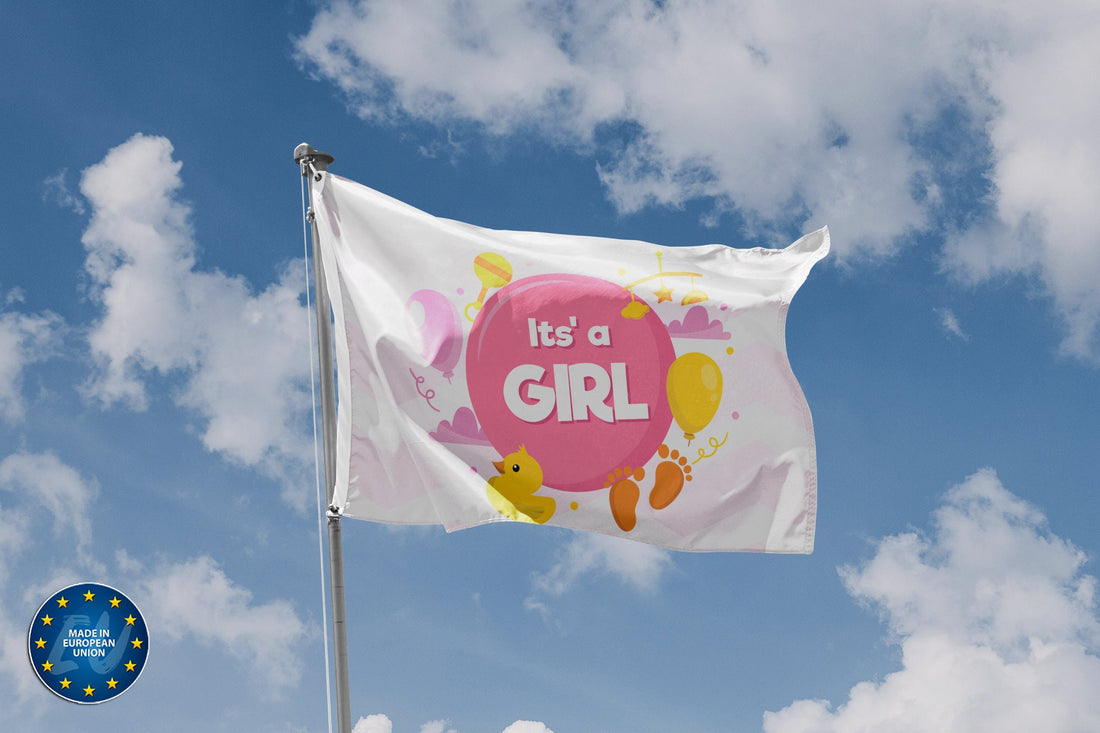 It's A Girl Flag