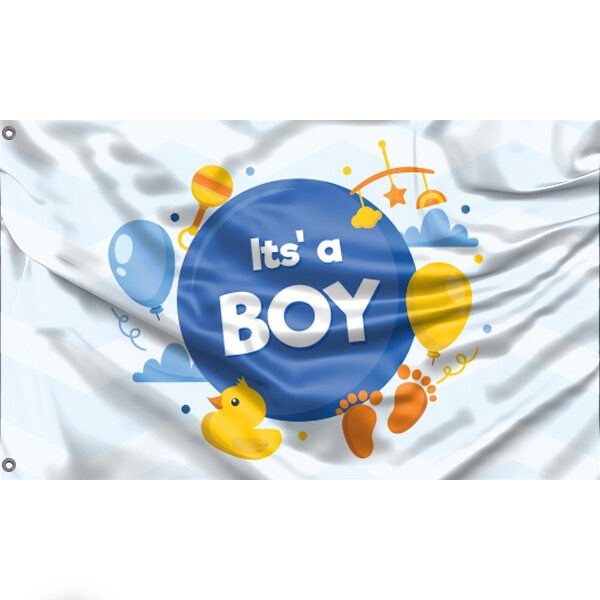 It's A Boy Flag