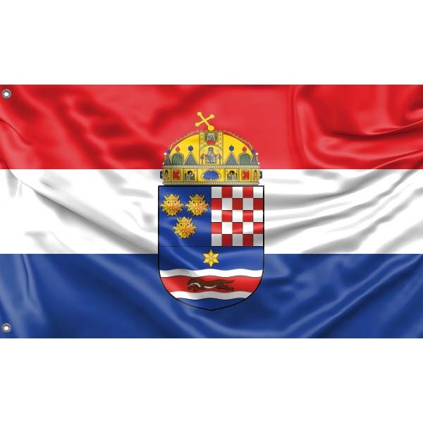 Kingdom of Croatia-Slavonia Flag