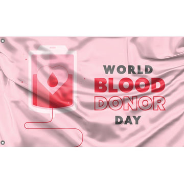 World Blood Donor Day Flag