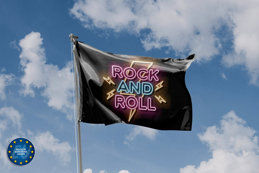 Rock And Roll Flag