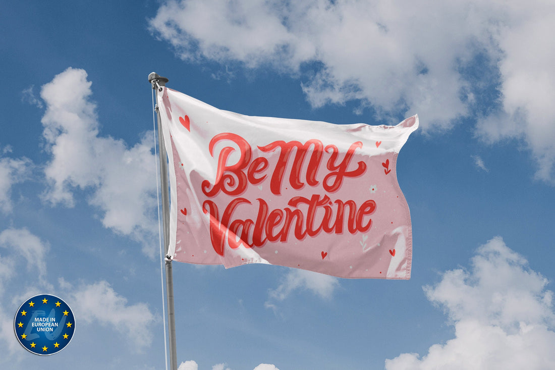 Be My Valentine Flag