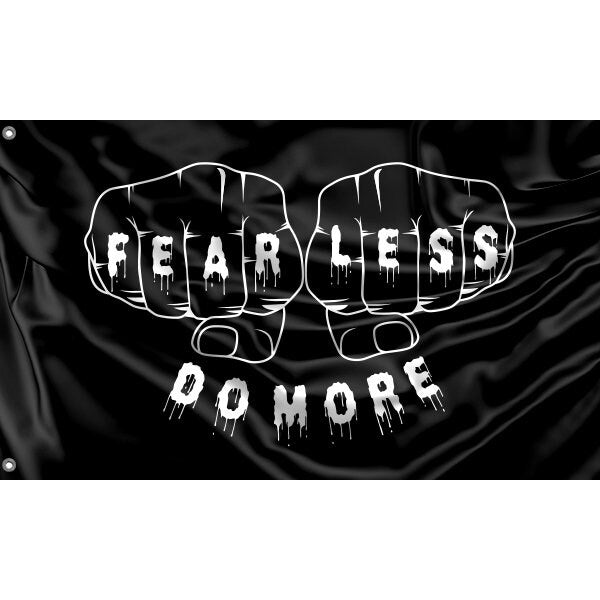 Fear Less Do More Flag