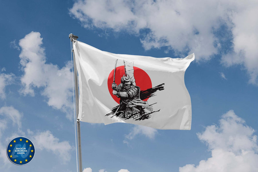 Beasty Samurai Fighter Flag - Flag Republic