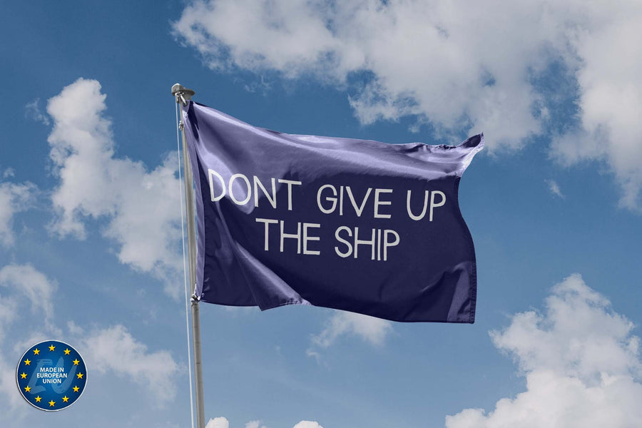 Dont Give Up The Ship Flag - Flag Republic