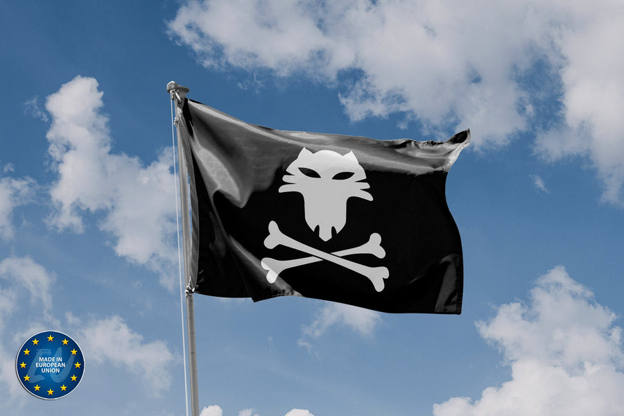 Cat Pirate Flag