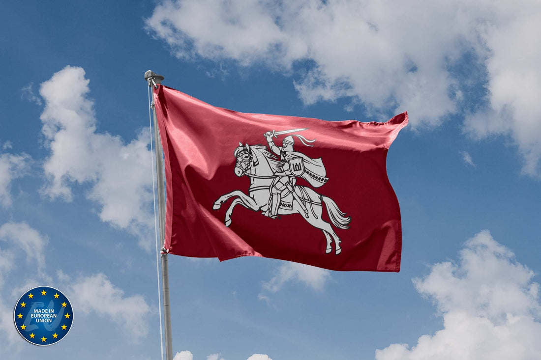 Historical Vytis Horseman Flag VII