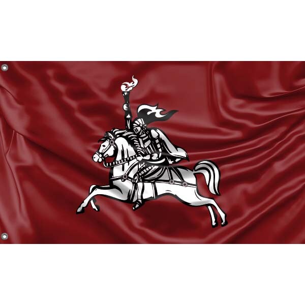 Historical Vytis Horseman Flag VIII