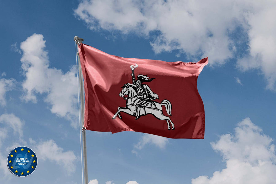 Historical Vytis Horseman Flag VIII