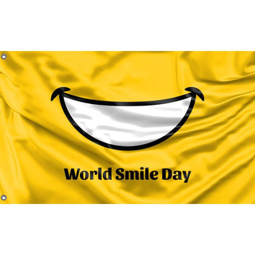 World Smile Day Flag - Flag Republic