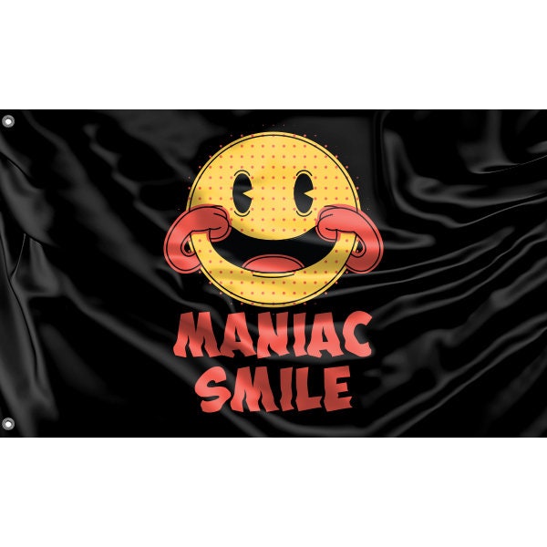 Maniac Smile Flag