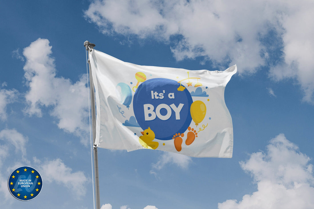 It's A Boy Flag