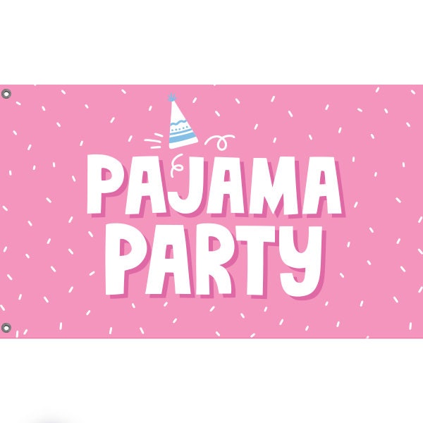 Pajama Party Flag